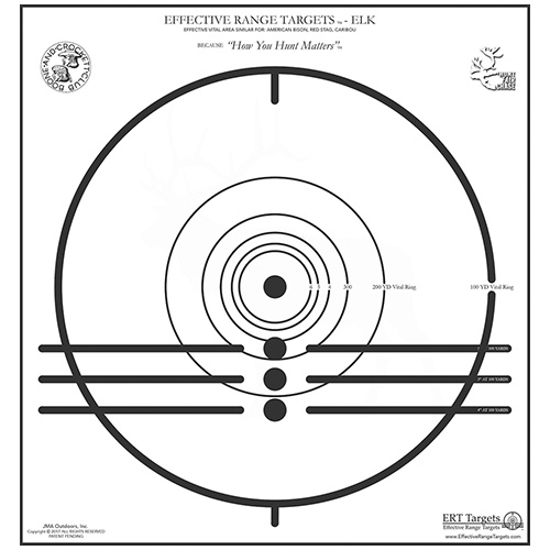 determinator effective range targets boone and crockett club