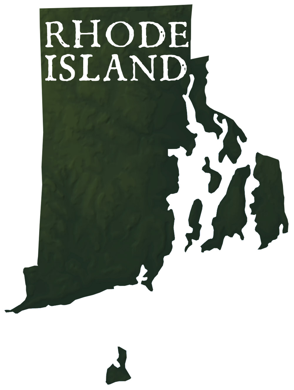 Rhode Island State Records Map